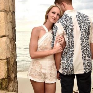 Bachelorette Forever21 white romper